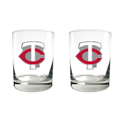 Minnesota Twins 10oz. Rocks Glass Set