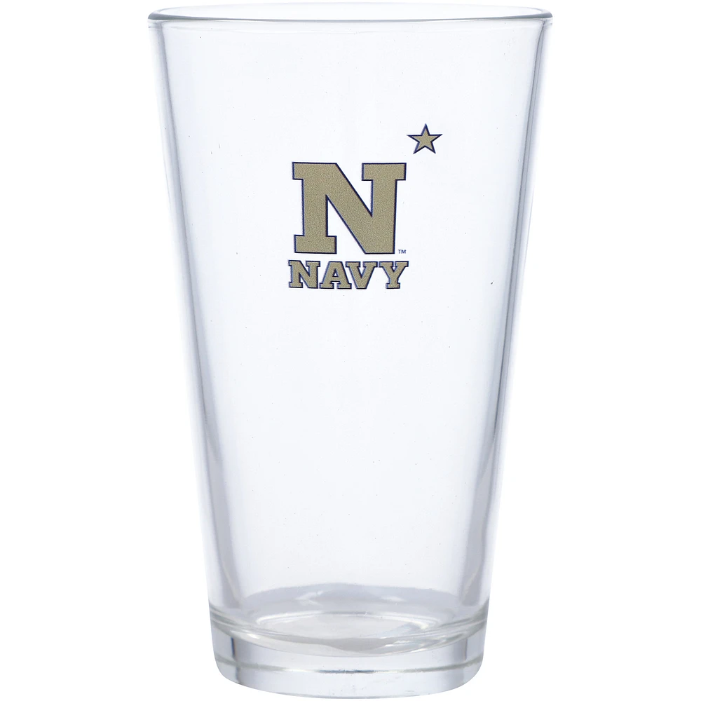 The Memory Company Navy Midshipmen 16oz. Pint Glass