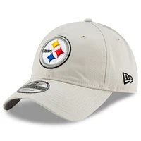 Men's New Era Khaki Pittsburgh Steelers Playmaker 9TWENTY Adjustable Hat