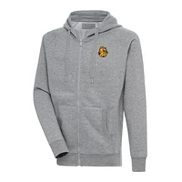 Men's Antigua Minnesota Duluth Bulldogs Victory Full-Zip Hoodie