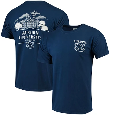 Men's Navy Auburn Tigers Campus Local Comfort Colors T-Shirt