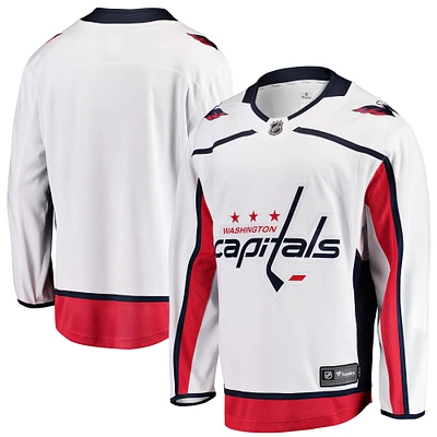 Youth Fanatics White Washington Capitals Away Breakaway Jersey