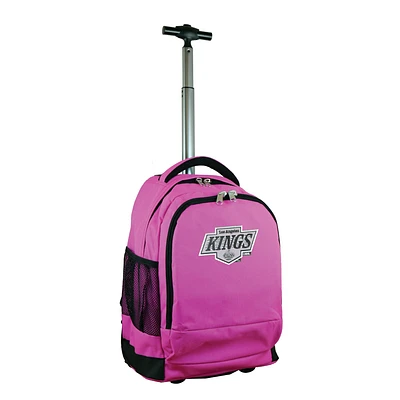 MOJO Pink Los Angeles Kings 19'' Premium Wheeled Backpack