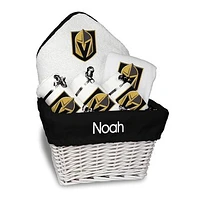 Newborn & Infant White Vegas Golden Knights Personalized Gift Basket