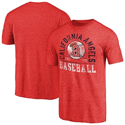 Men's Red Los Angeles Angels Hometown Collection Curve T-Shirt