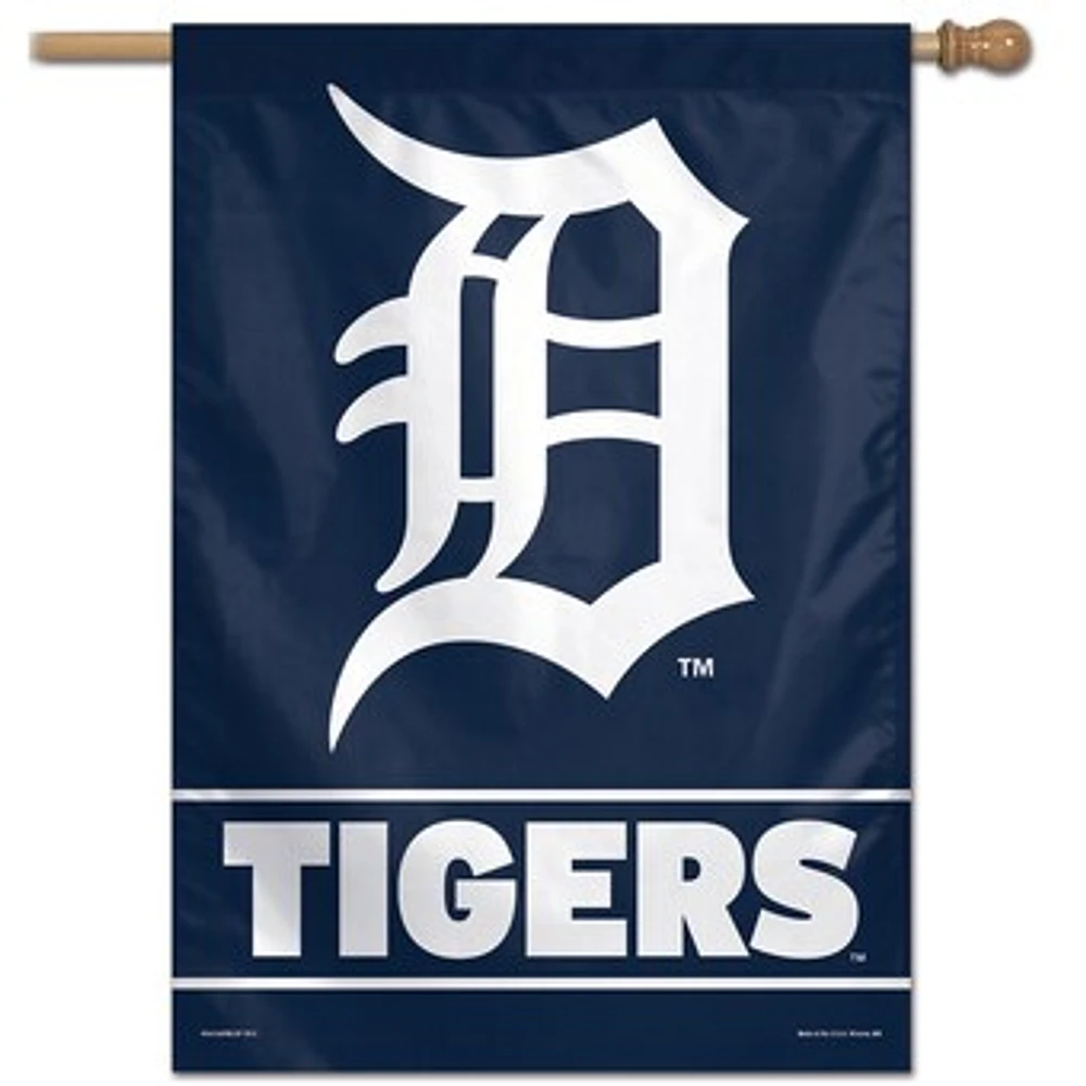 WinCraft Detroit Tigers 28" x 40" Primary Logo Single-Sided Vertical Banner