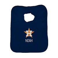 Infant Navy Houston Astros Personalized Bib