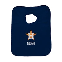 Infant Navy Houston Astros Personalized Bib