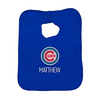 Infant Royal Chicago Cubs Personalized Bib