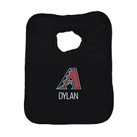 Infant Black Arizona Diamondbacks Personalized Bib