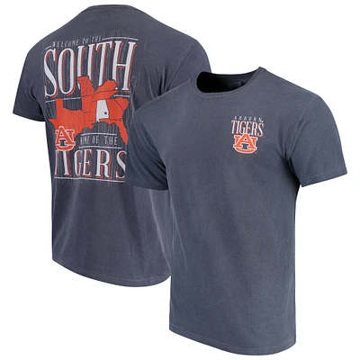 Men's Navy Auburn Tigers Welcome to the South Comfort Colors T-Shirt