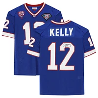 Jim Kelly Buffalo Bills Autographed Blue Mitchell & Ness 1994 Authentic Jersey