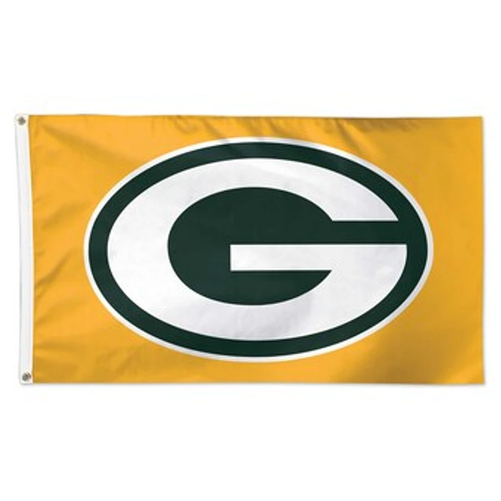 WinCraft Green Bay Packers One-Sided 3' x 5' Deluxe Flag