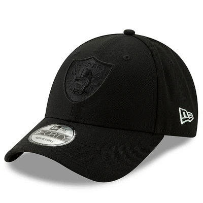 Men's New Era Black Las Vegas Raiders Momentum 9FORTY Adjustable Snapback Hat