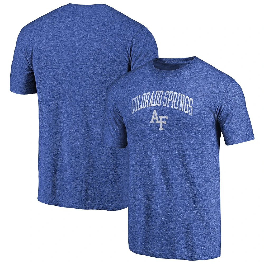 Men's Royal Air Force Falcons Arched City Tri-Blend T-Shirt