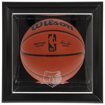 Memphis Grizzlies Framed Wall-Mountable Team Logo Basketball Display Case