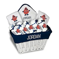 White Chad & Jake Syracuse Orange NCAA Personalized Gift Basket