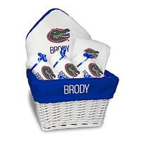 White Chad & Jake Florida Gators Personalized Medium Gift Basket