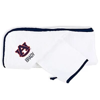 White Chad & Jake Auburn Tigers Personalized NCAA Towel Set