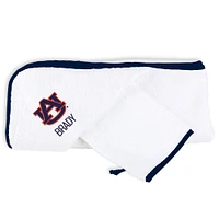 White Chad & Jake Auburn Tigers Personalized NCAA Towel Set