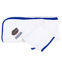 White Chad & Jake Florida Gators Personalized NCAA Towel Set