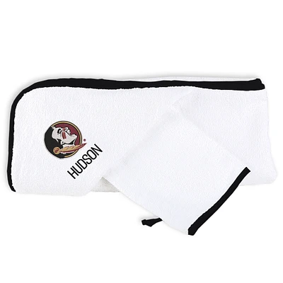 White Chad & Jake Florida State Seminoles Personalized NCAA Towel Set