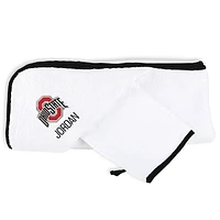 White Chad & Jake Ohio State Buckeyes Personalized NCAA Towel Set