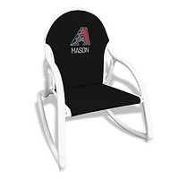 Black Arizona Diamondbacks Children's Personalized Rocking Chair