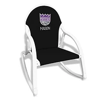 Black Sacramento Kings Children's Personalized Rocking Chair