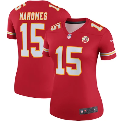 Women's Nike Patrick Mahomes  Red Kansas City Chiefs Legend Player Performance Top