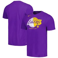 Men's Nike Purple Los Angeles Lakers On-Court Practice Performance T-Shirt