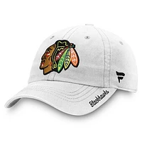 Men's Fanatics Gray Chicago Blackhawks Core Fundamental Adjustable Hat