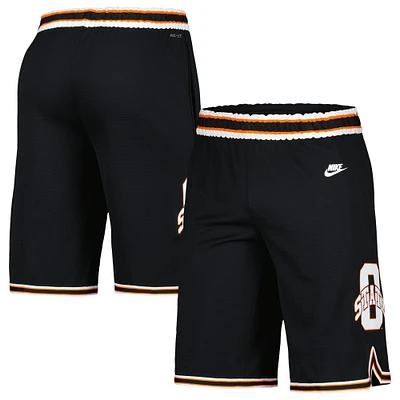 Men's Nike  Black Oklahoma State Cowboys Retro Replica Basketball Shorts