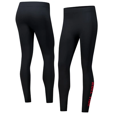 Women's ZooZatz Black Alabama Crimson Tide 2.0 Leggings