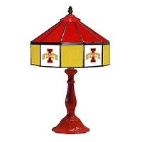 Iowa State Cyclones 21'' Glass Table Lamp