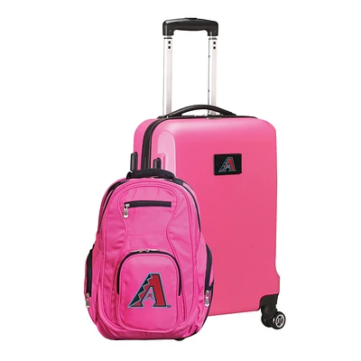 Arizona Diamondbacks Deluxe 2-Piece Backpack and Carry-On Set