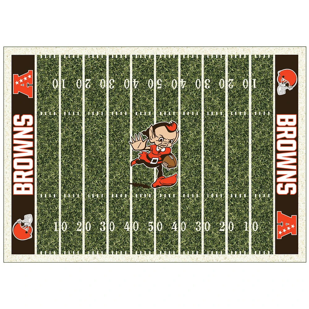 Imperial Cleveland Browns 7'8'' x 10'9'' Home Field Rug