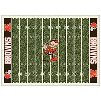 Imperial Cleveland Browns 7'8'' x 10'9'' Home Field Rug