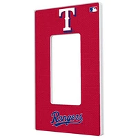Texas Rangers Solid Single Rocker Light Switch Plate