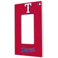 Texas Rangers Solid Single Rocker Light Switch Plate