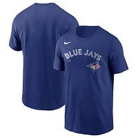 Men's Nike Royal Toronto Blue Jays Team Wordmark T-Shirt