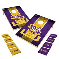LSU Tigers 2' x 3' Solid Wood Cornhole Board Set
