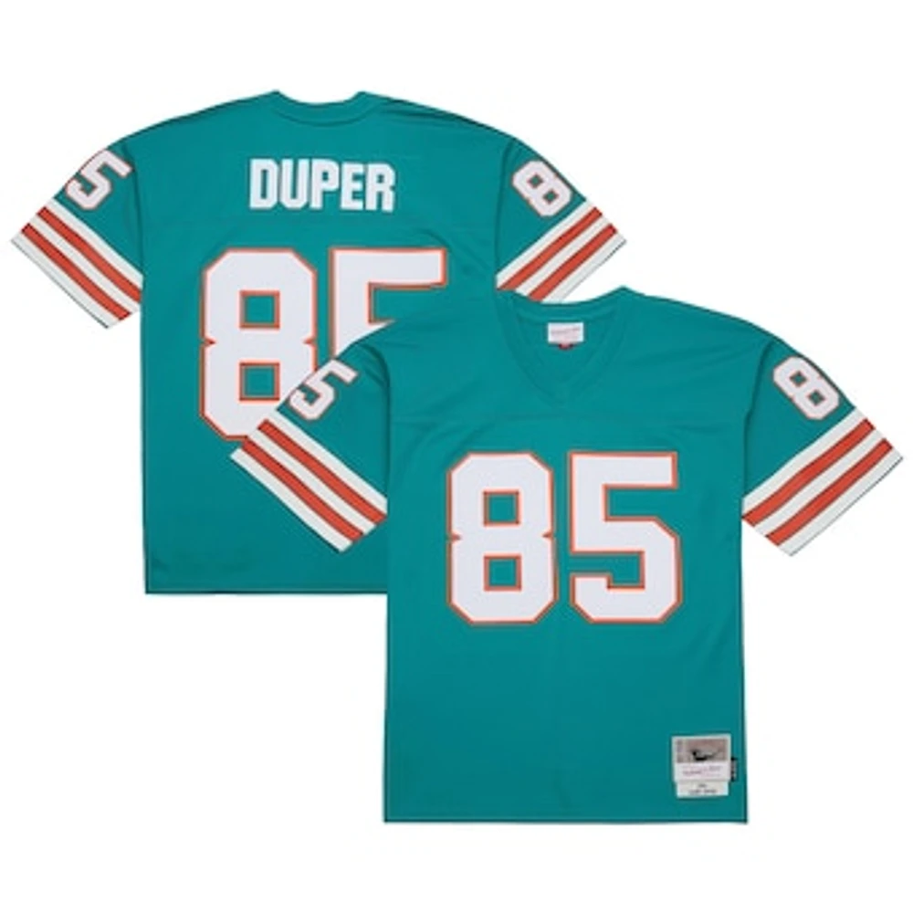 Men's Mitchell & Ness Mark Duper Aqua Miami Dolphins Legacy Replica Jersey