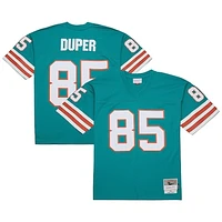 Men's Mitchell & Ness Mark Duper Aqua Miami Dolphins Legacy Replica Jersey