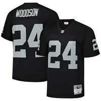 Men's Mitchell & Ness Charles Woodson Black Las Vegas Raiders Legacy Replica Jersey