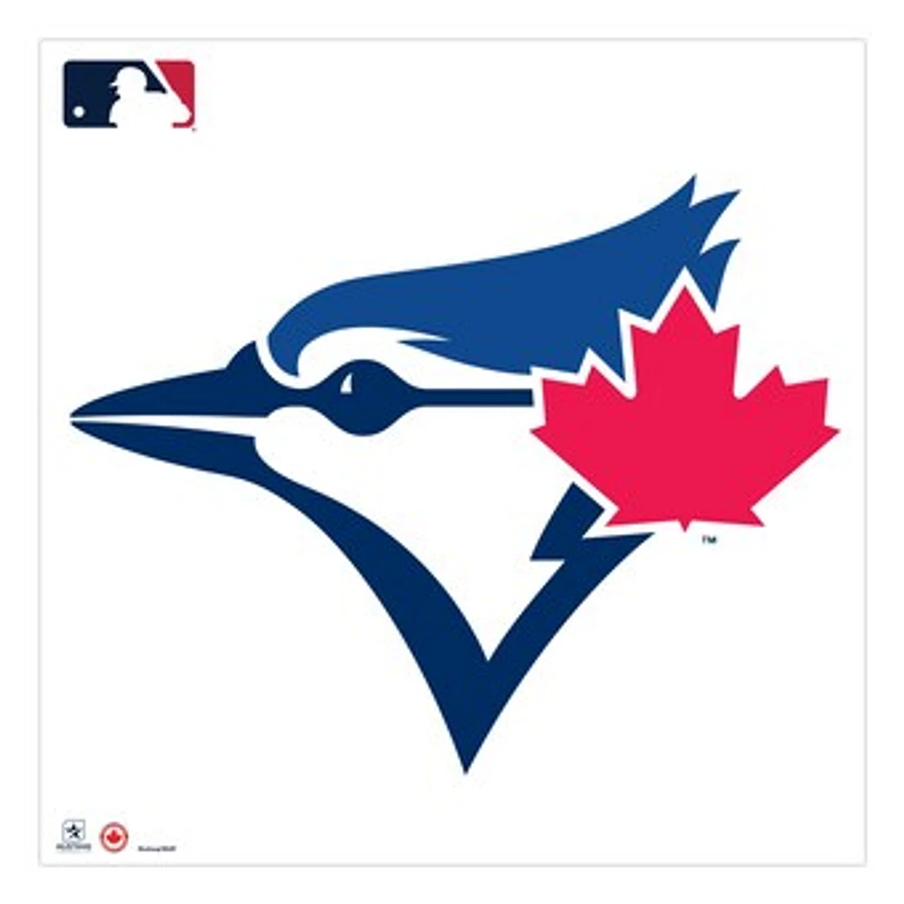 Toronto Blue Jays 36'' x 36'' Team Logo Repositionable Wall - Decal