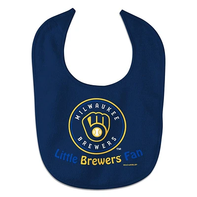 WinCraft Milwaukee Brewers Lil Fan All Pro Baby Bib