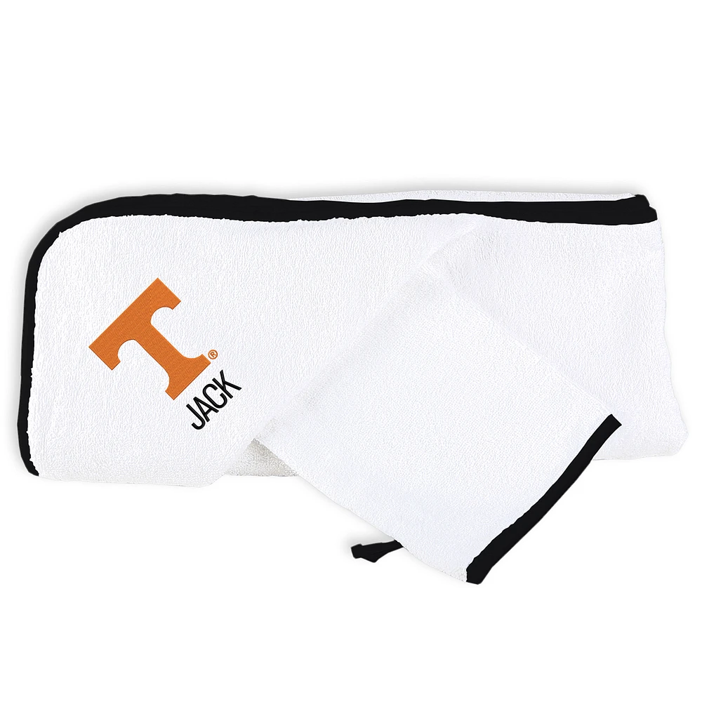 Newborn & Infant Tennessee Volunteers Personalized Hooded Towel Gift Set