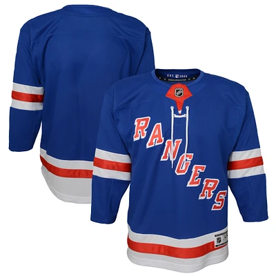 Youth Blue New York Rangers Home Premier Jersey