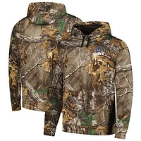 Men's Dunbrooke Realtree Camo Indianapolis Colts Circle Champion Tech Fleece Pullover Hoodie